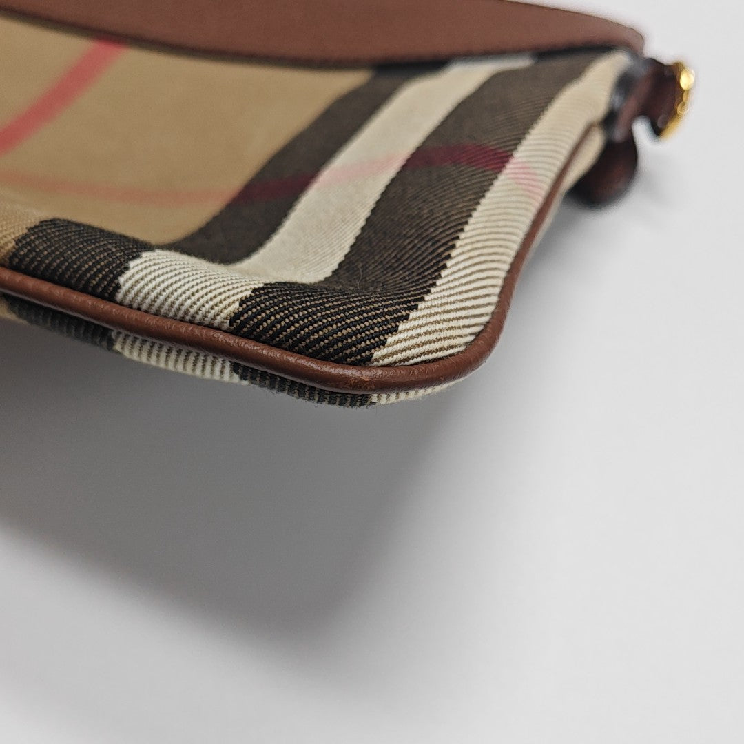 Canvas Shoulder Bag Brown