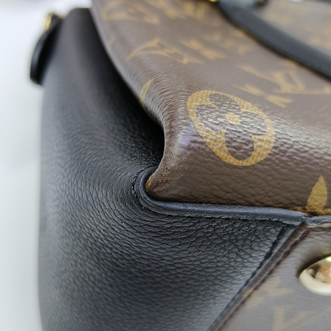 SOUFFLOT BB Monogram Coated Canvas Brown