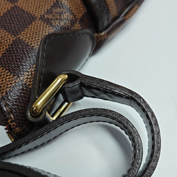 BLOOMSBURY PM Damier Ebene Coated Canvas Brown