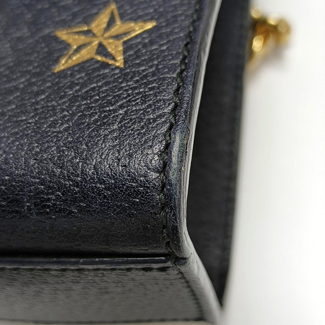 Padlock Small Calfskin Black