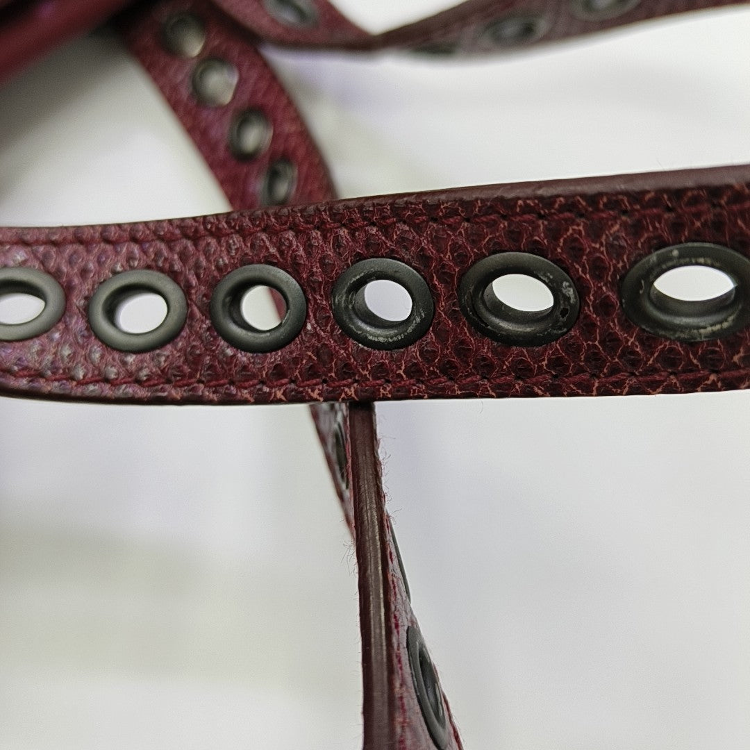 Calfskin Tote Bag Red