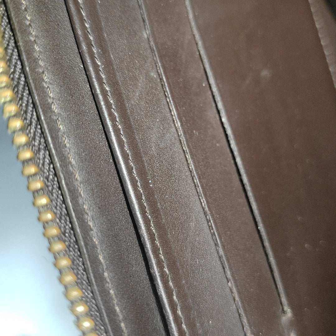 ZIPPY Patent Leather Red Wallet