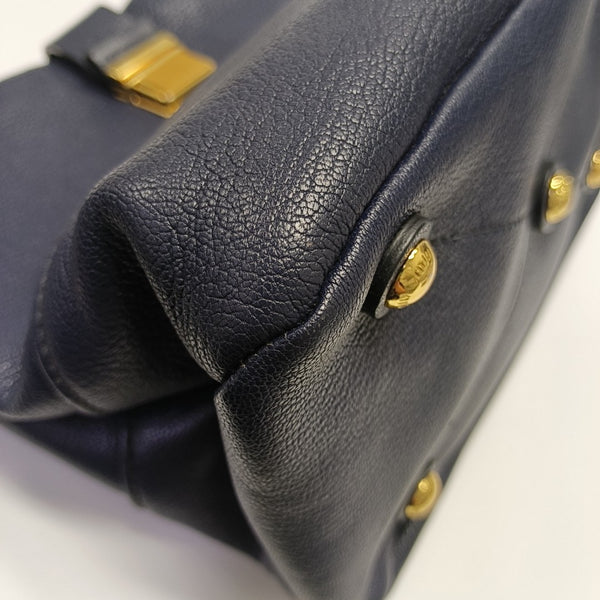 Mini Bag Calfskin Blue