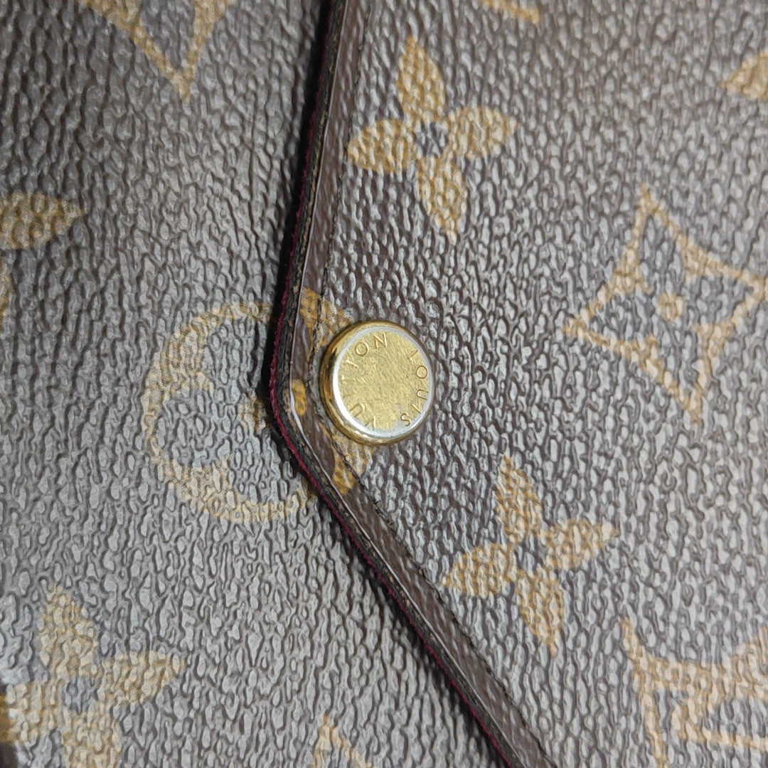 FÉLICIE Monogram Coated Canvas Brown