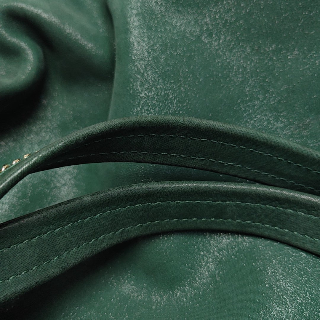 Calfskin Top Handle Bag Green