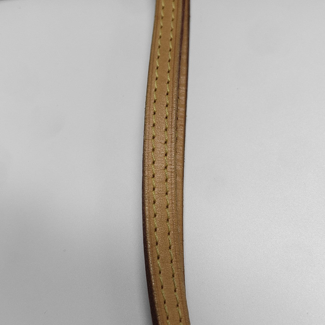 NEVERFULL MM Monogram Coated Canvas Brown