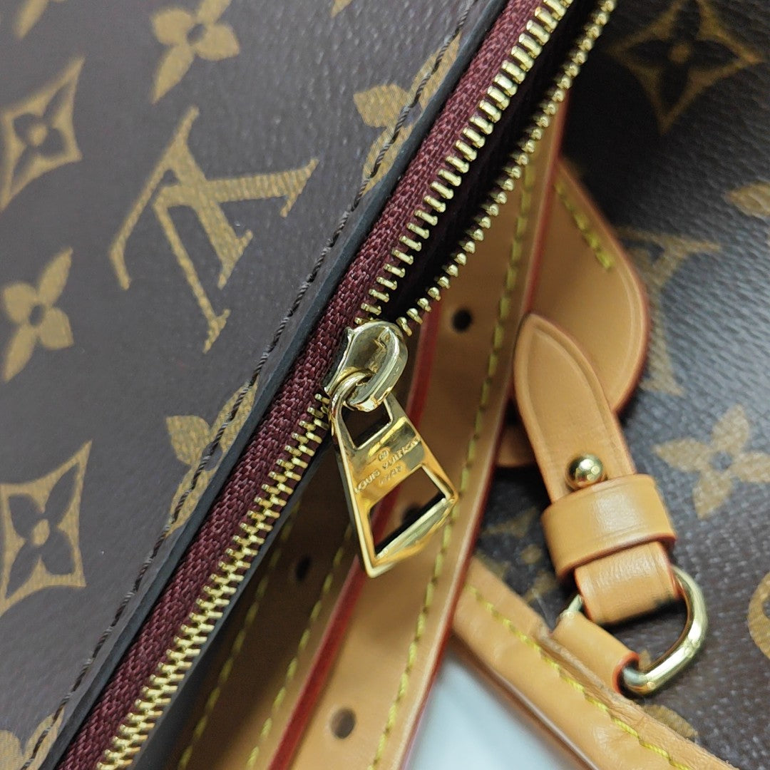 CARRYALL PM Monogram Coated Canvas Brown