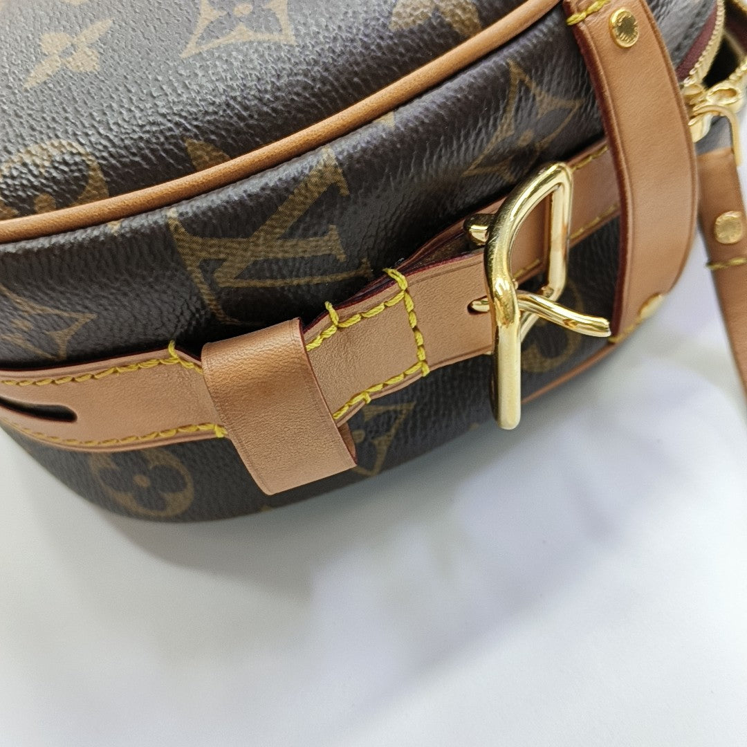 BOITE CHAPEAU MM Monogram Coated Canvas Brown