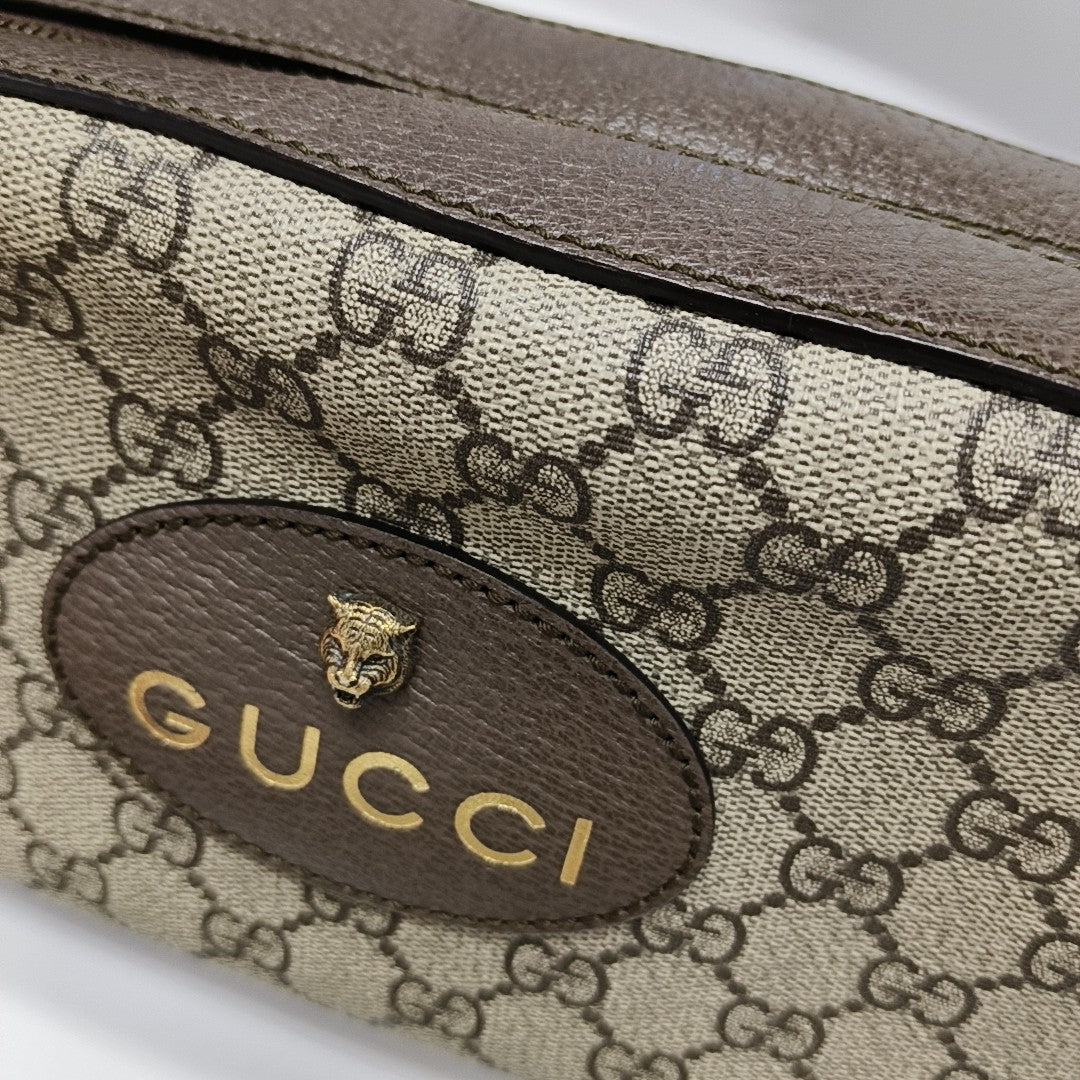 Neo Vintage Monogram Coated Canvas Beige