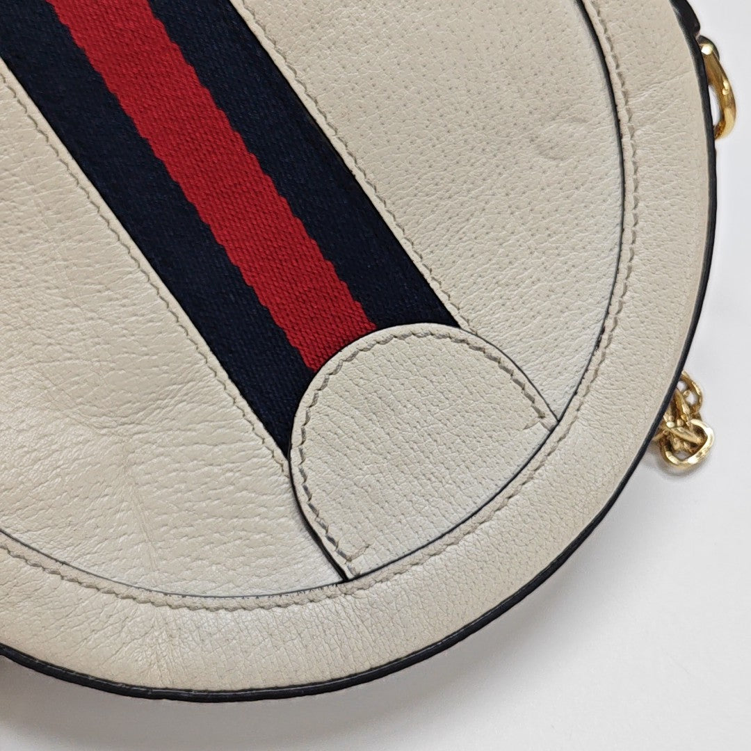 Ophidia Mini Calfskin White