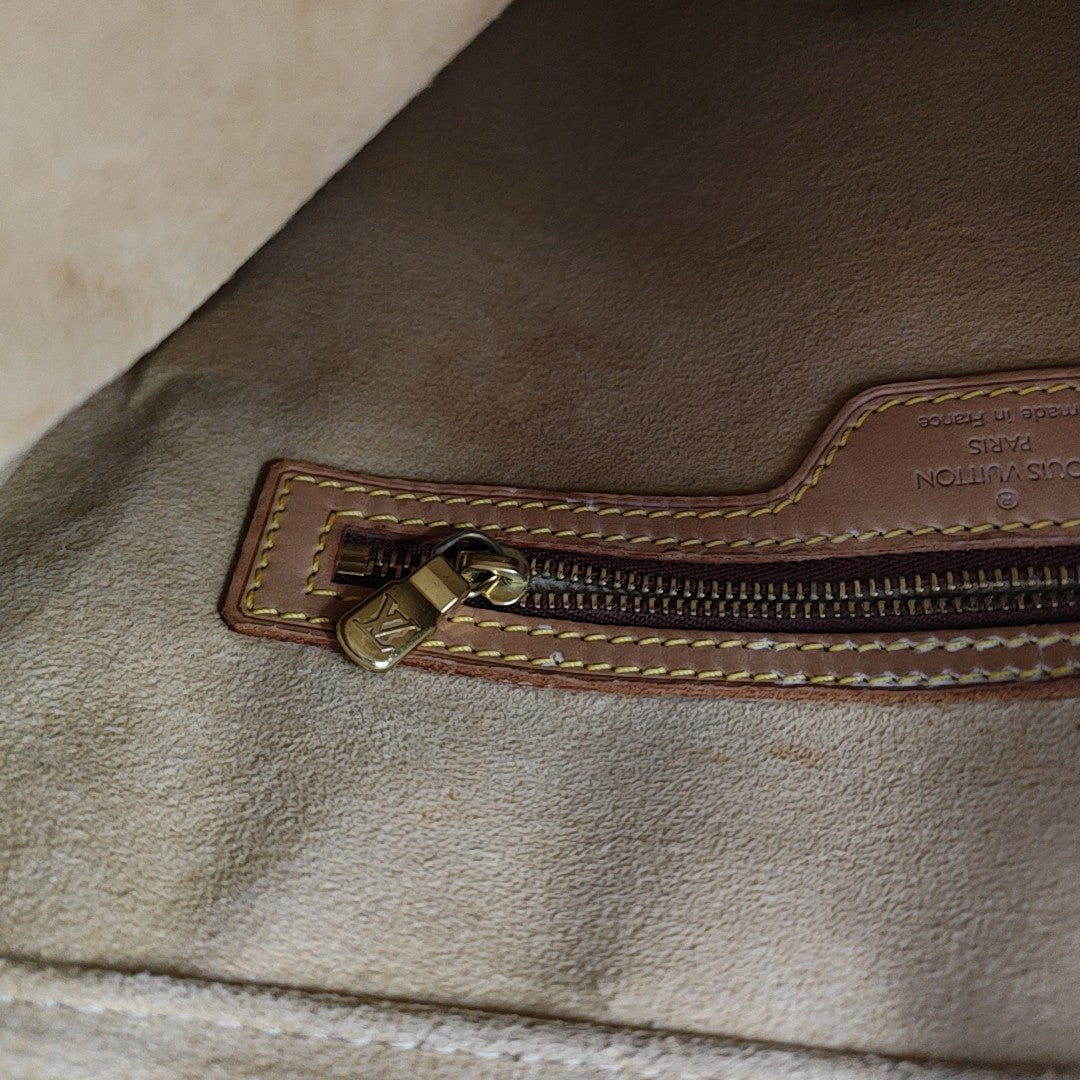 LOOPING GM Monogram Coated Canvas Brown