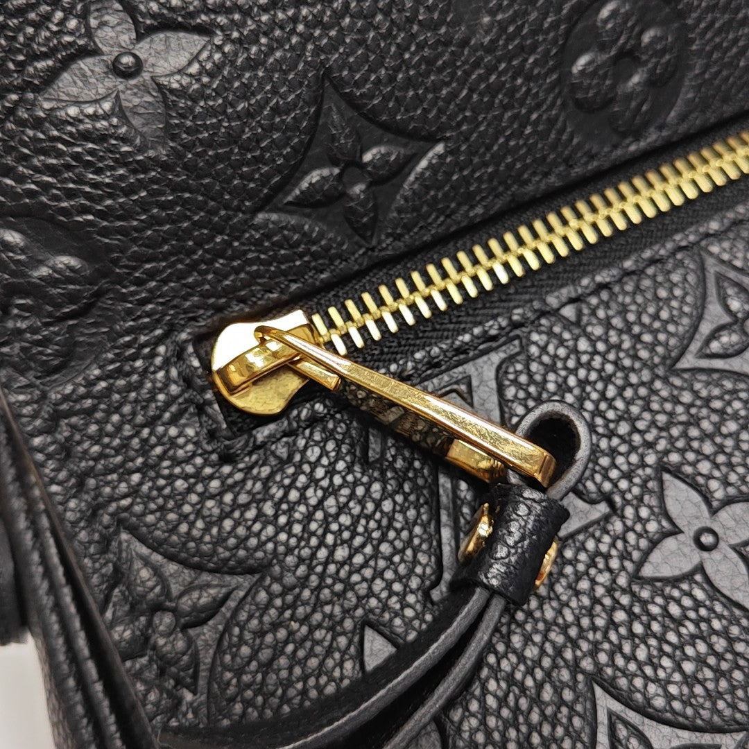 MÉTIS MM Monogram Calfskin Black
