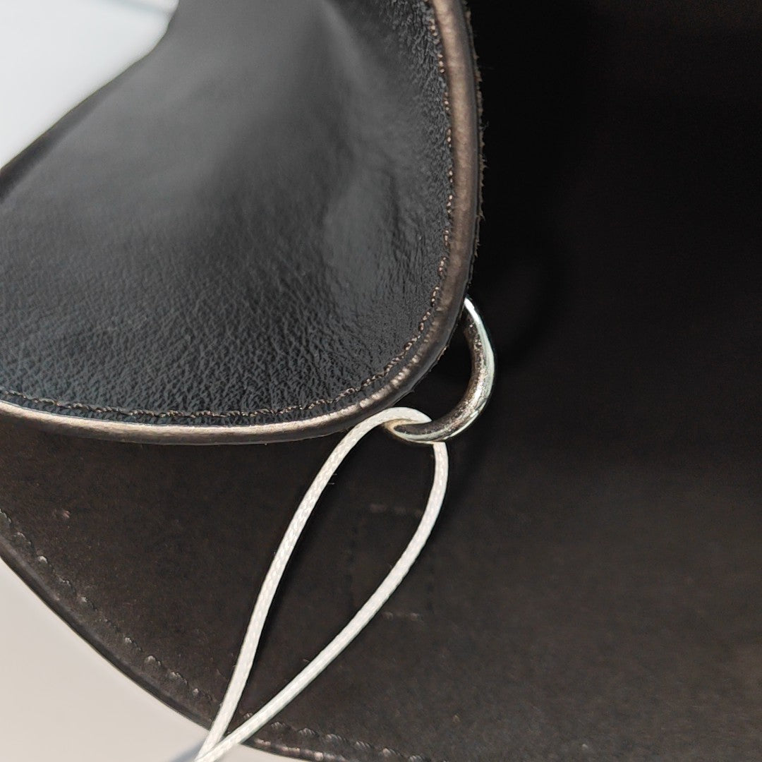 Leather Tote Bag Black