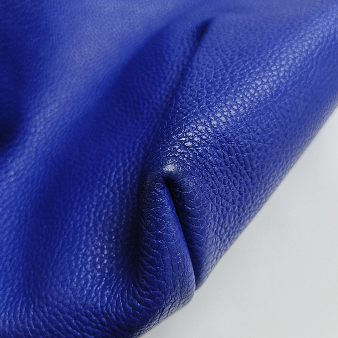Calfskin Tote Bag Blue