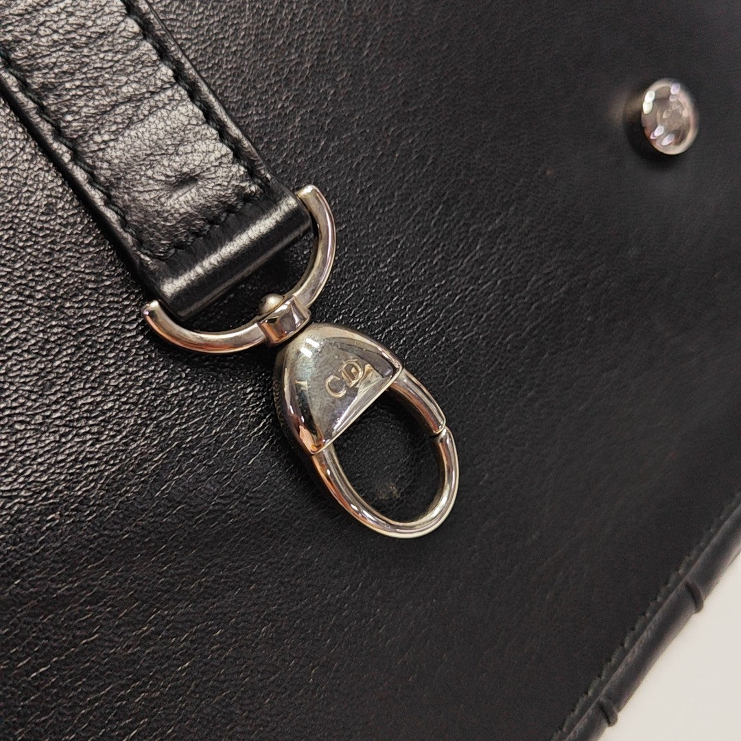 Granville Quilted Lambskin Black