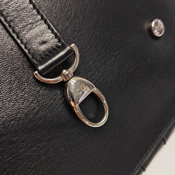 Granville Quilted Lambskin Black