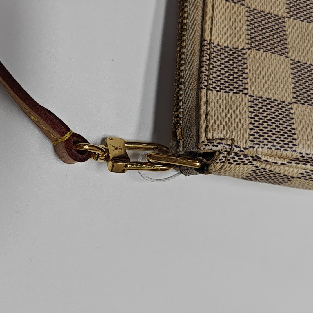 ACCESSOIRES GM Damier Azur Coated Canvas White
