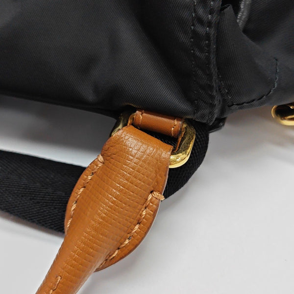 The Rucksack Nylon Black