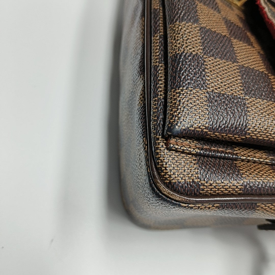 RAVELLO GM Damier Ebene Coated Canvas Brown