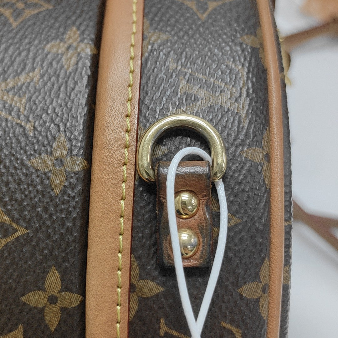 BOITE CHAPEAU PM Monogram Coated Canvas Brown