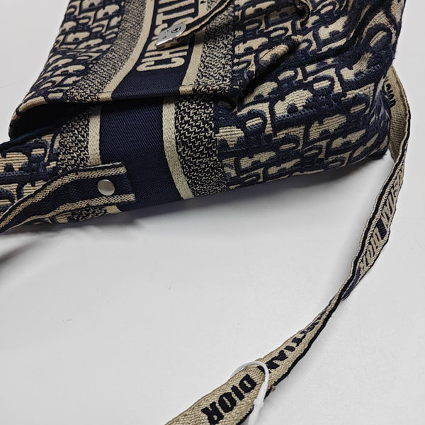 Diorcamp Large Oblique Canvas Blue