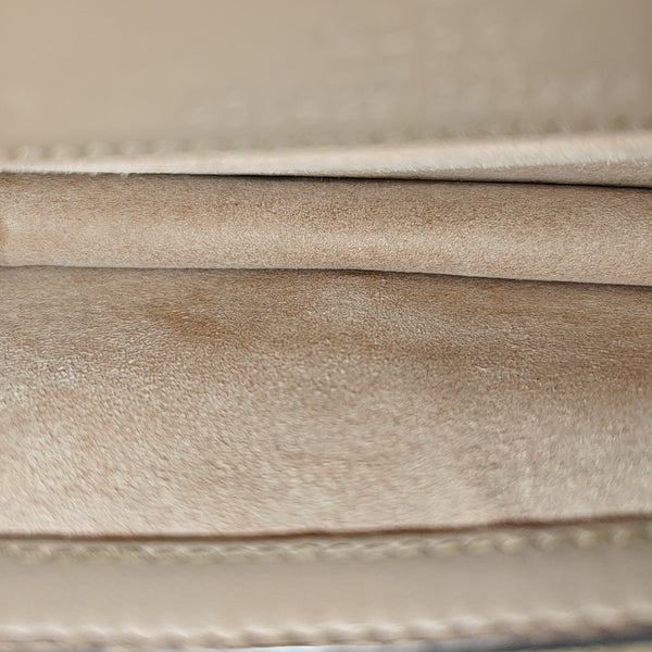 Dionysus Super Mini Monogram Coated Canvas Beige