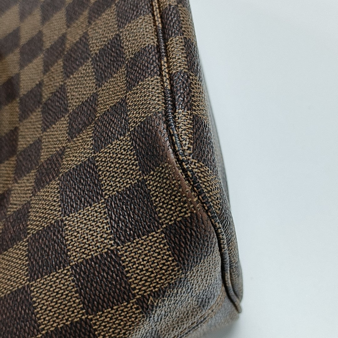 NEVERFULL PM Damier Ebene Coated Canvas Brown