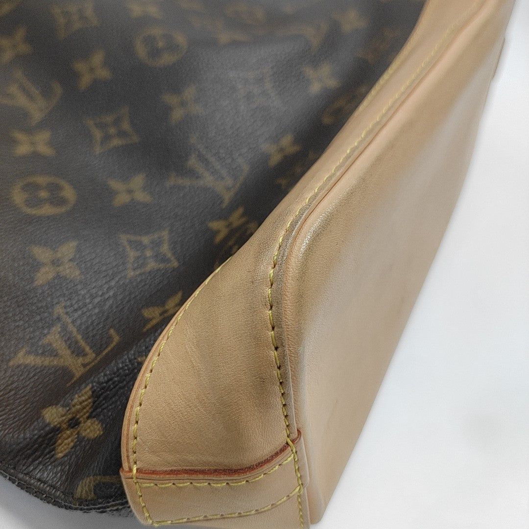 LOCKIT PM Monogram Coated Canvas Brown