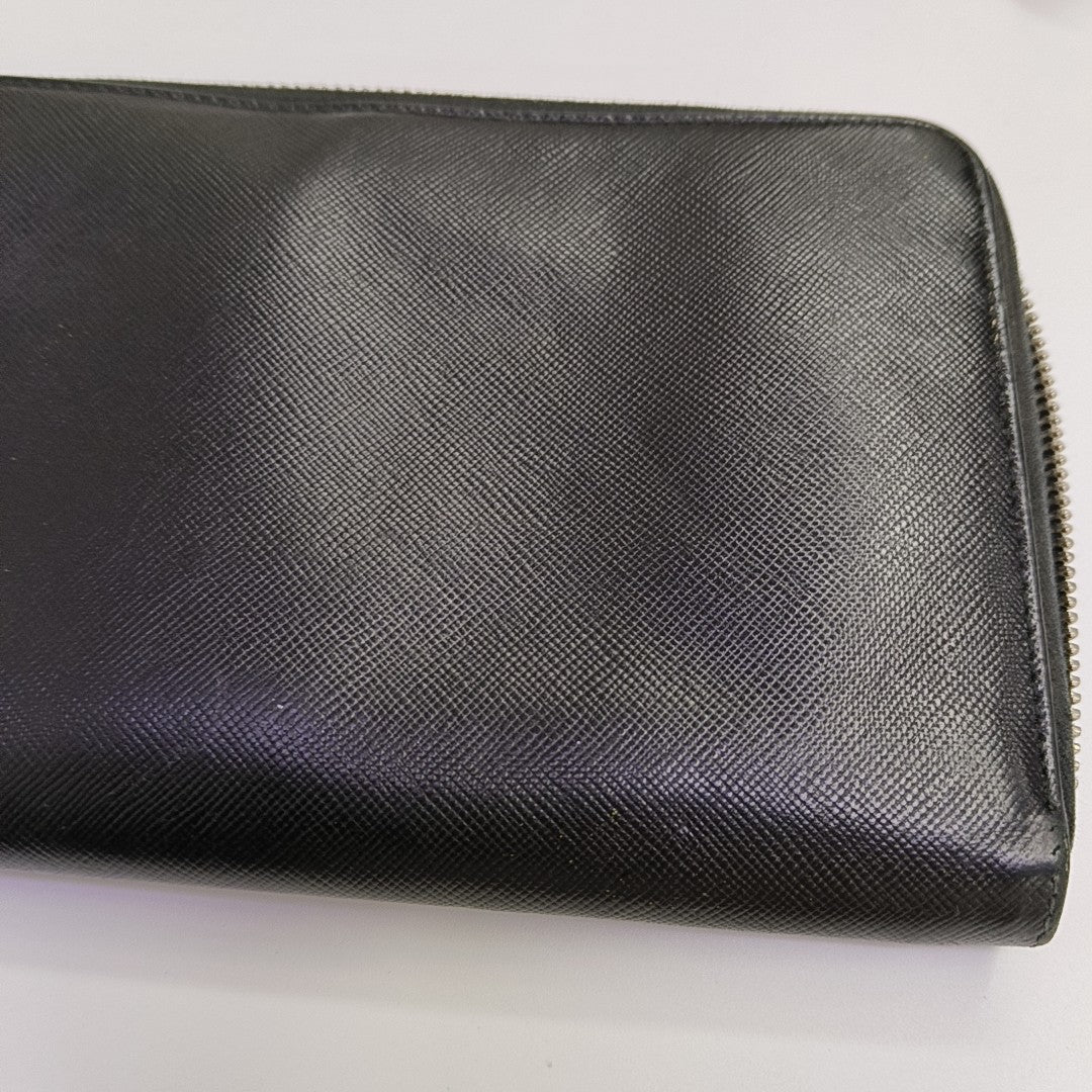 Calfskin Wallet Black