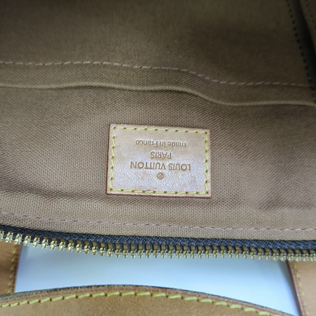 PALERMO PM Monogram Coated Canvas Brown