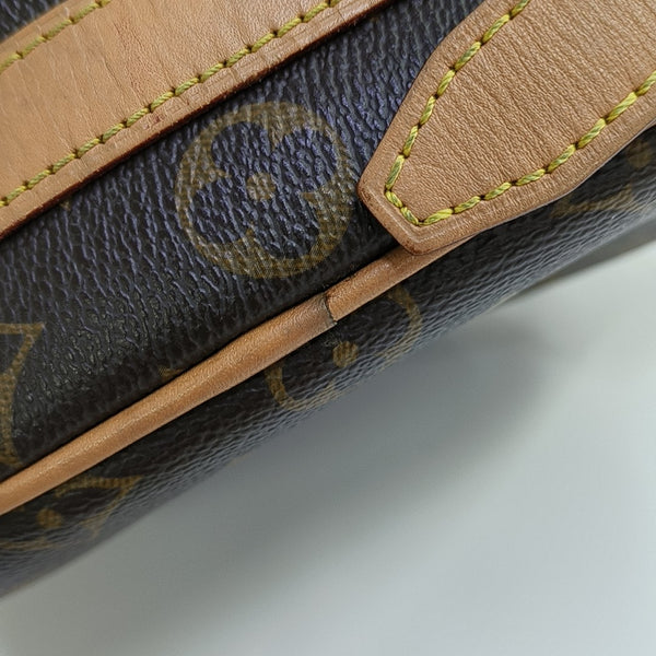 BOITE CHAPEAU PM Monogram Coated Canvas Brown