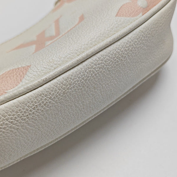 MOON Mini Monogram Calfskin White
