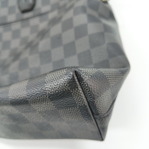 7 DAYS A WEEK Damier Graphite Coated Canvas Gray