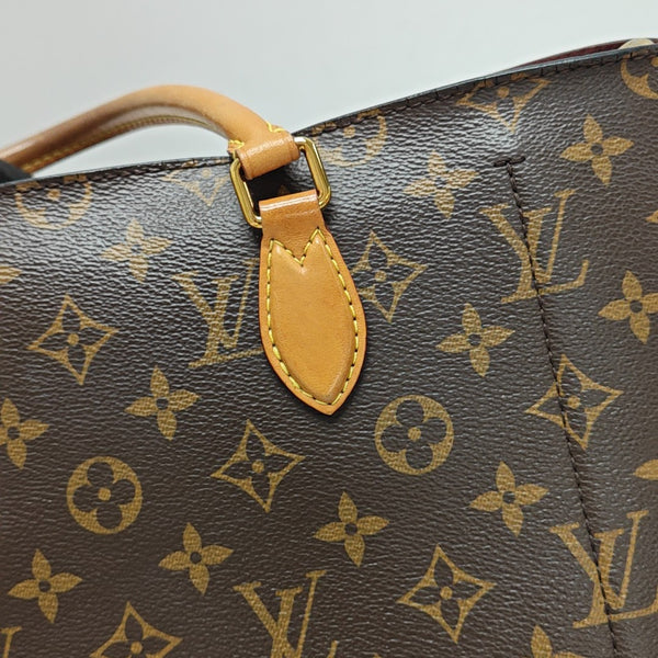 FLOWER Monogram Coated Canvas Brown