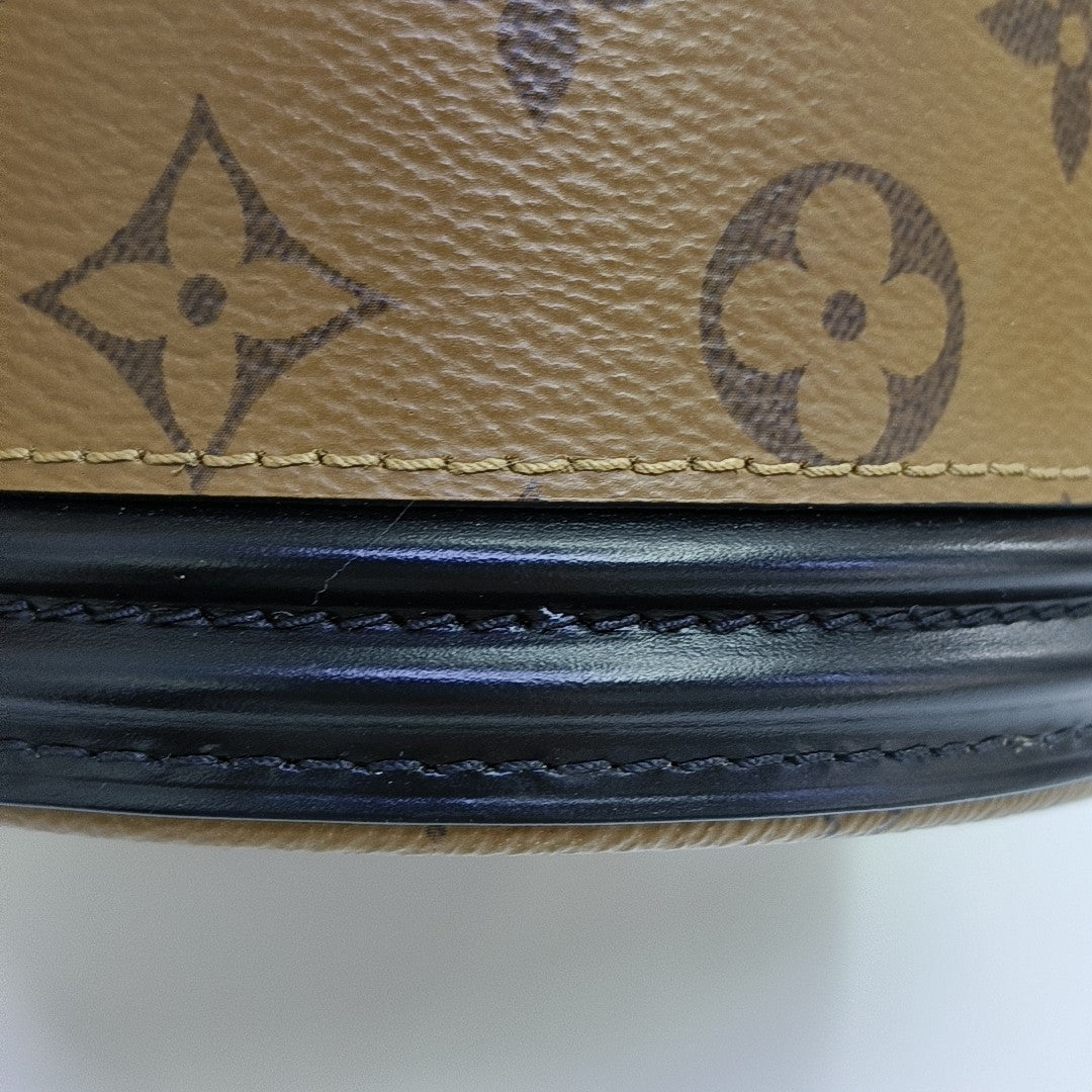 CANNES PM Monogram Coated Canvas Brown