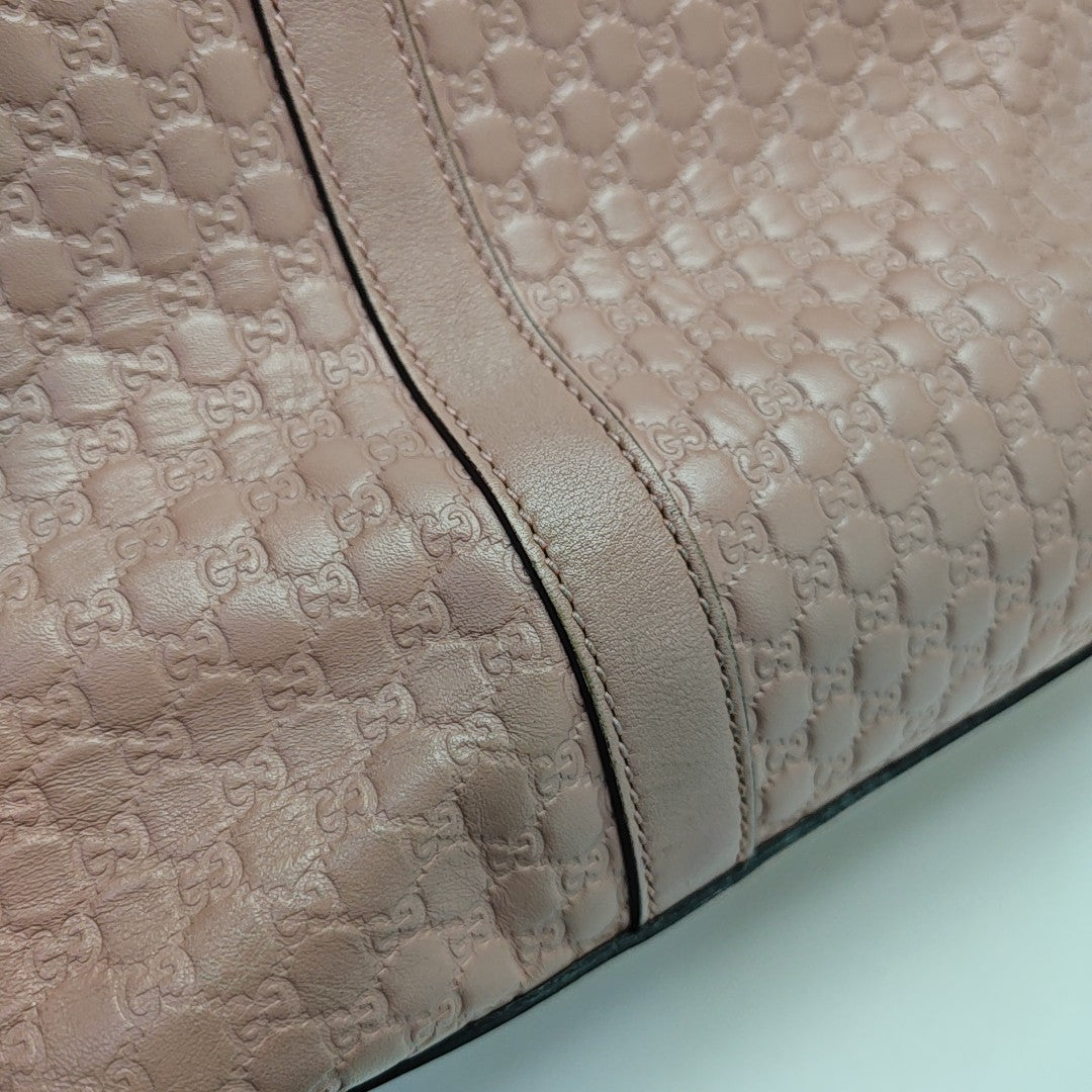 Microguccissima Monogram Calfskin Pink