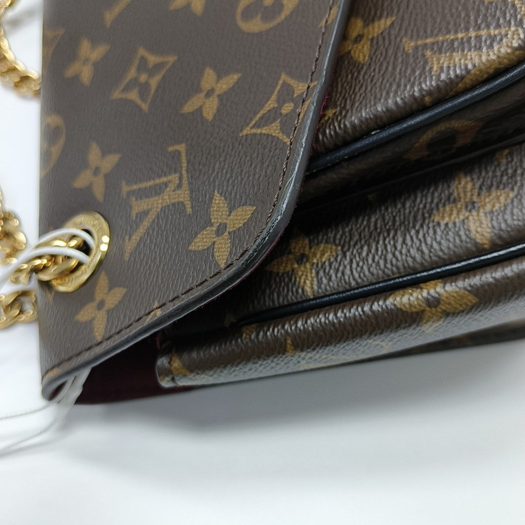 PASSY Monogram Coated Canvas Brown