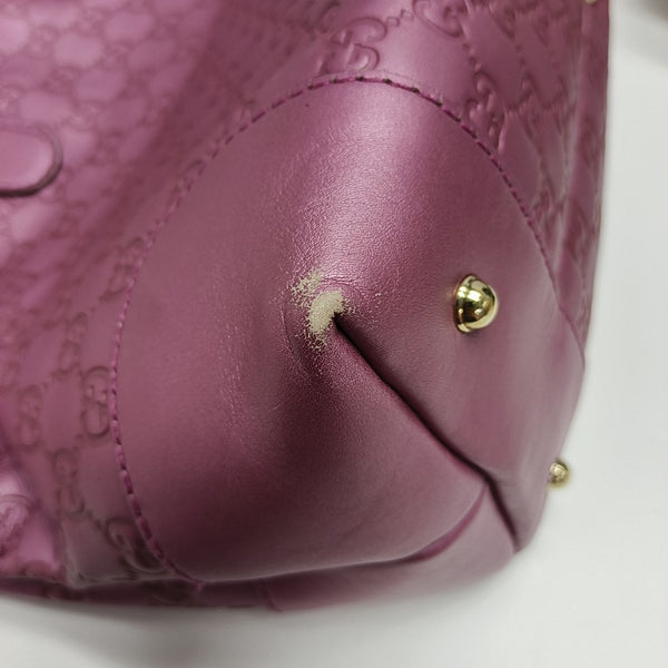Monogram Calfskin Tote Bag Pink