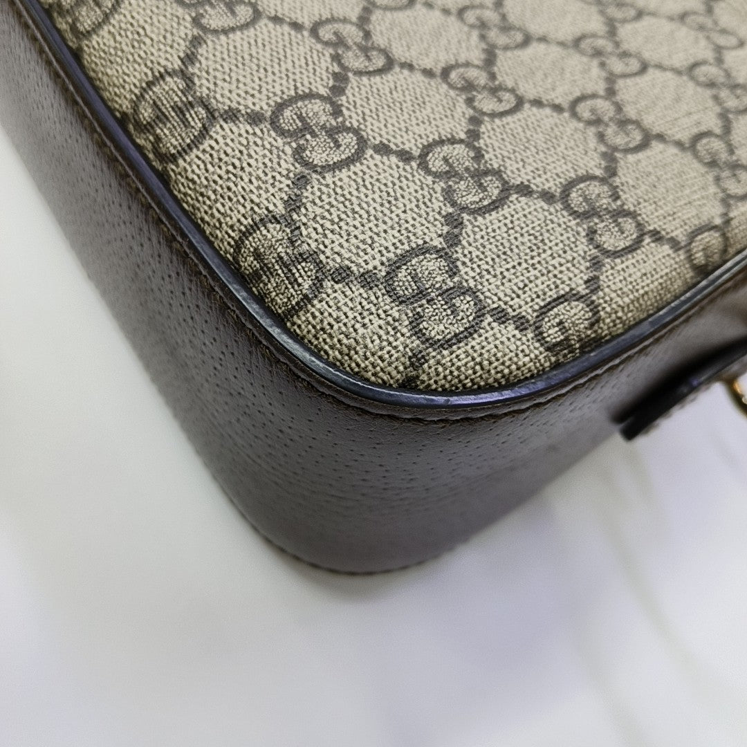Neo Vintage Monogram Coated Canvas Beige