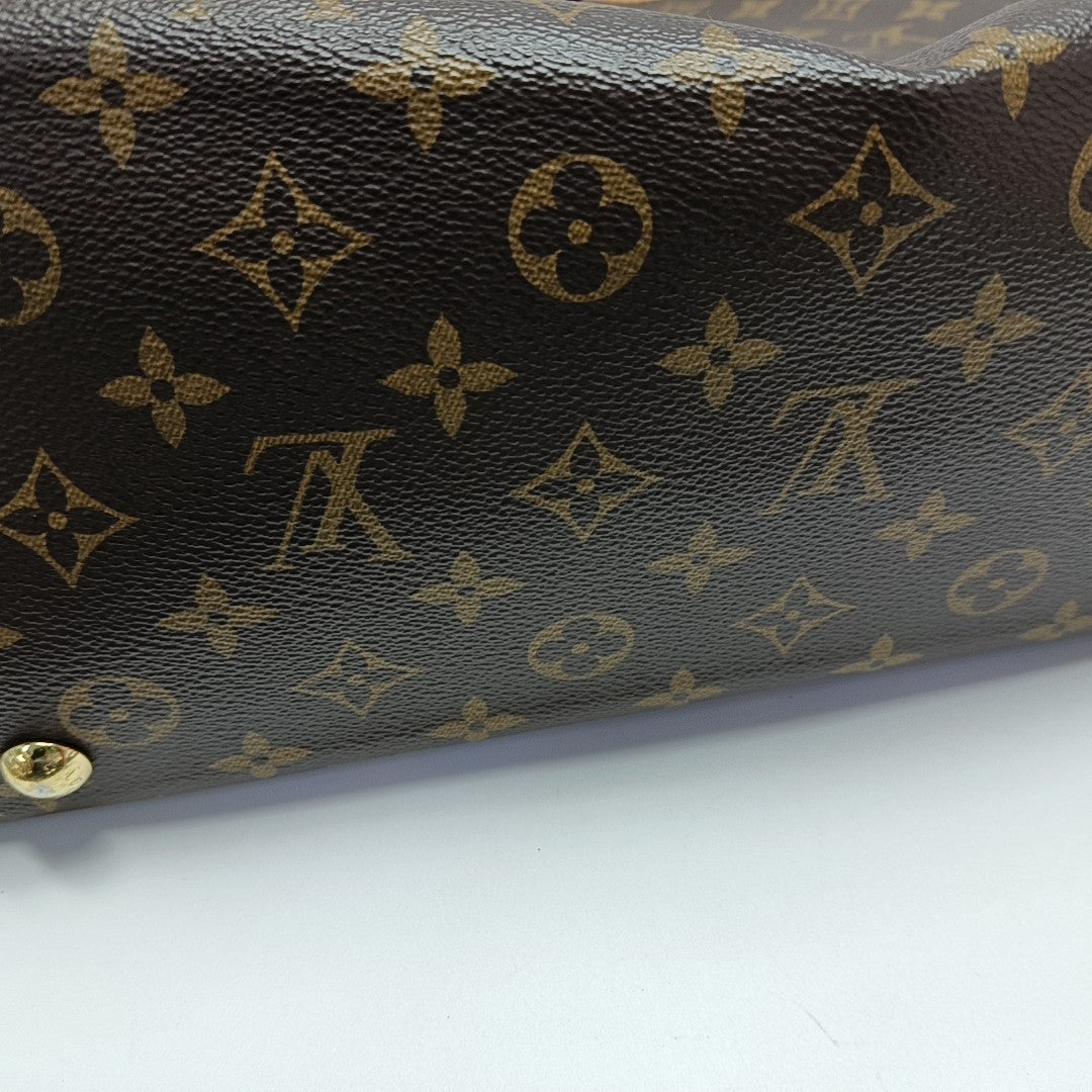 CARRYALL MM Monogram Coated Canvas Brown