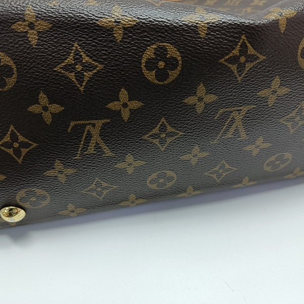 CARRYALL MM Monogram Coated Canvas Brown