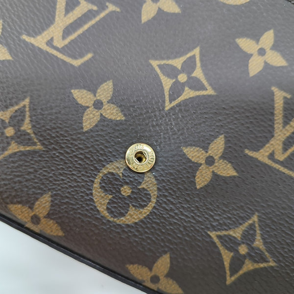 FÉLICIE Monogram Coated Canvas Brown