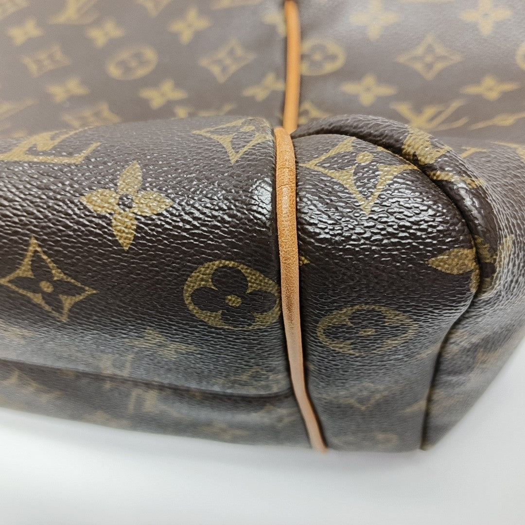 TOTALLY MM Monogram Coated Canvas Brown