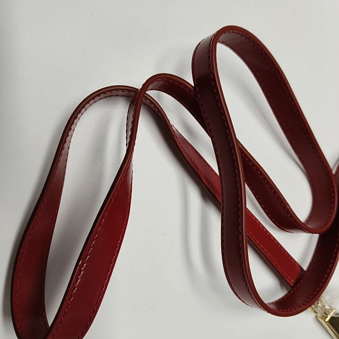 Kelly Small Calfskin Red