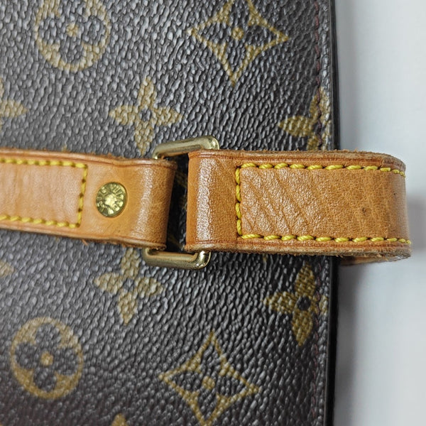 VINTAGE BABYLONE Monogram Coated Canvas Brown