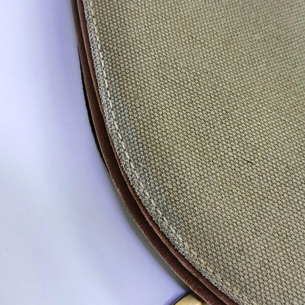Saddle Canvas Beige