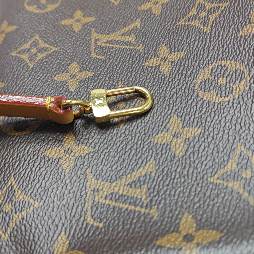 IVY Monogram Coated Canvas Brown