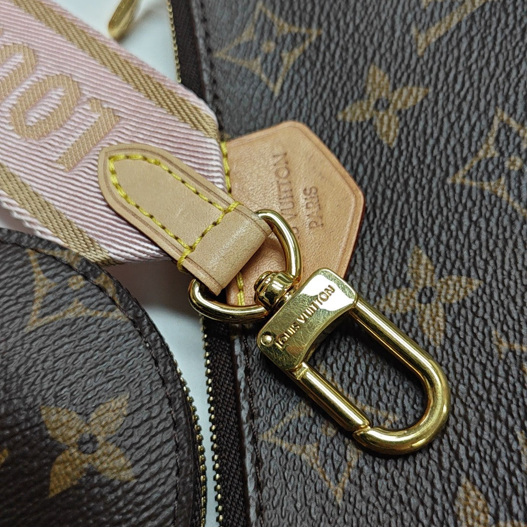 MULTI Monogram Coated Canvas Brown