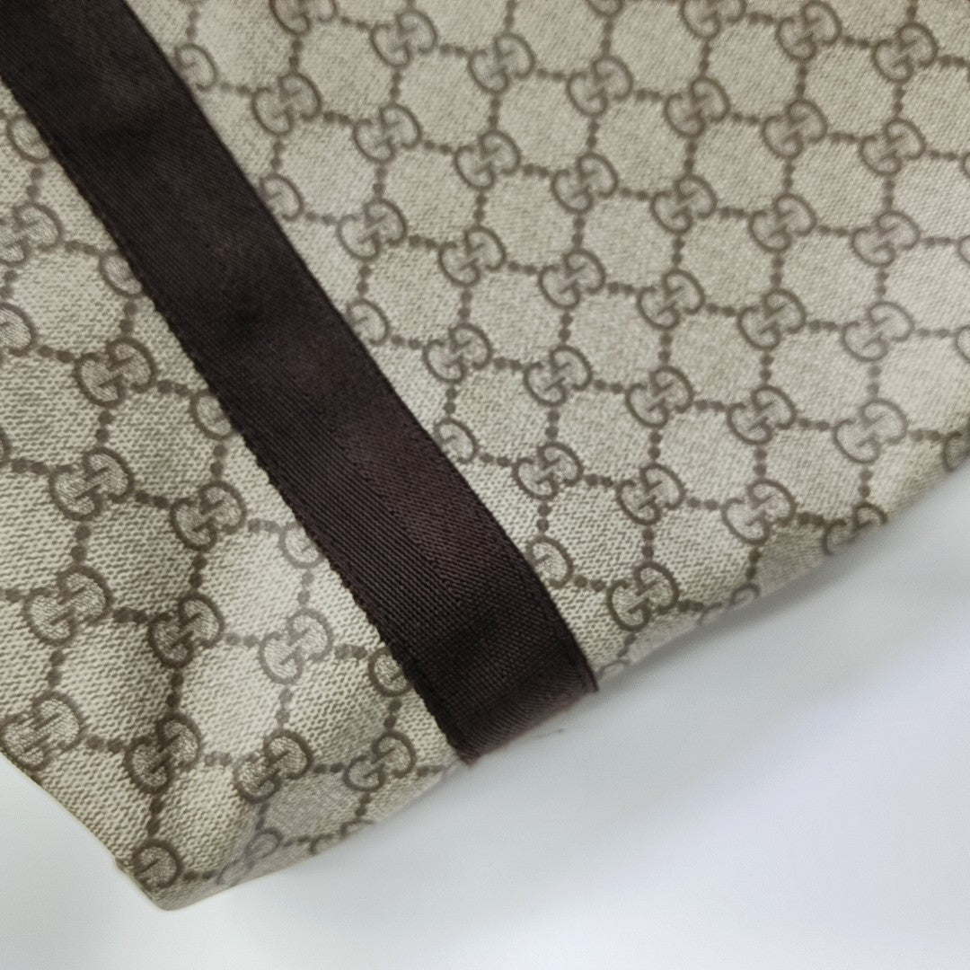 GG Imprime Monogram Coated Canvas Beige