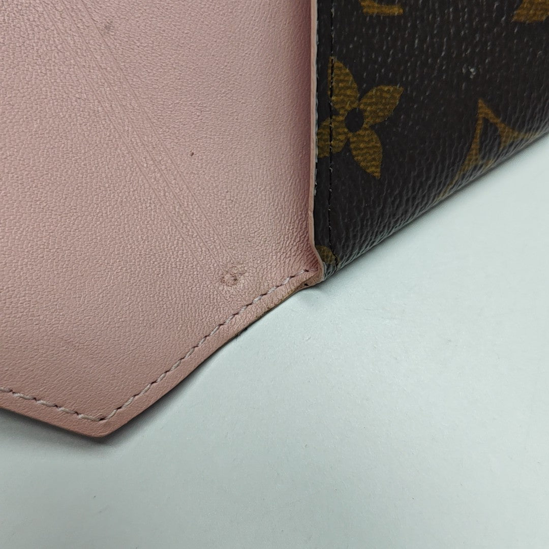 KIRIGAMI Monogram Coated Canvas Brown